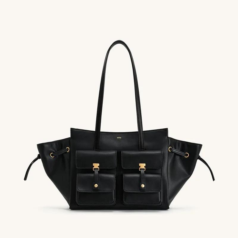 JW PEI Sac à main de poche, sac fourre-tout de moto, femme, grande capacité, banlieue, sac à bandoul