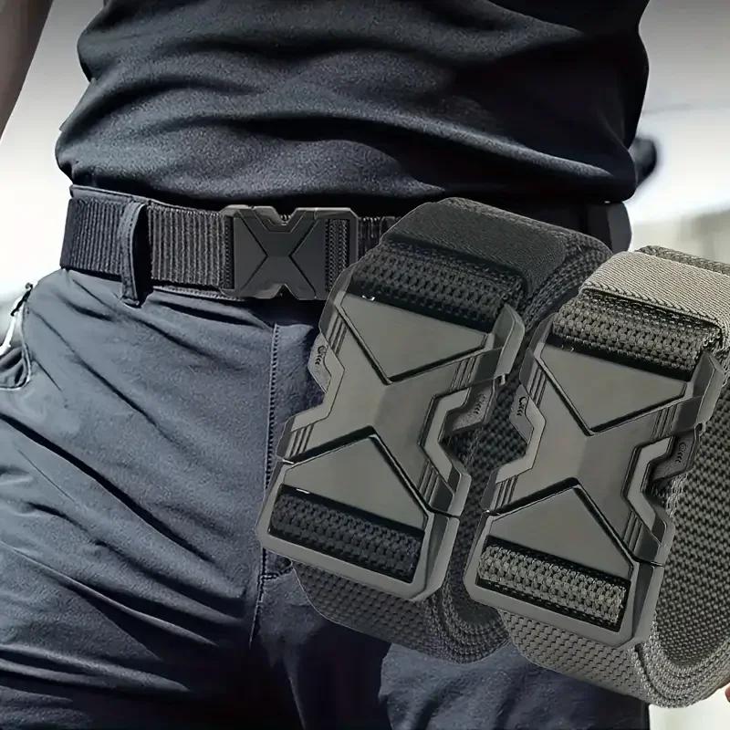 Ceinture de l'armée pour hommes, 2 pièces, chasse en plein air, tactique, alpinisme en plein air, mu