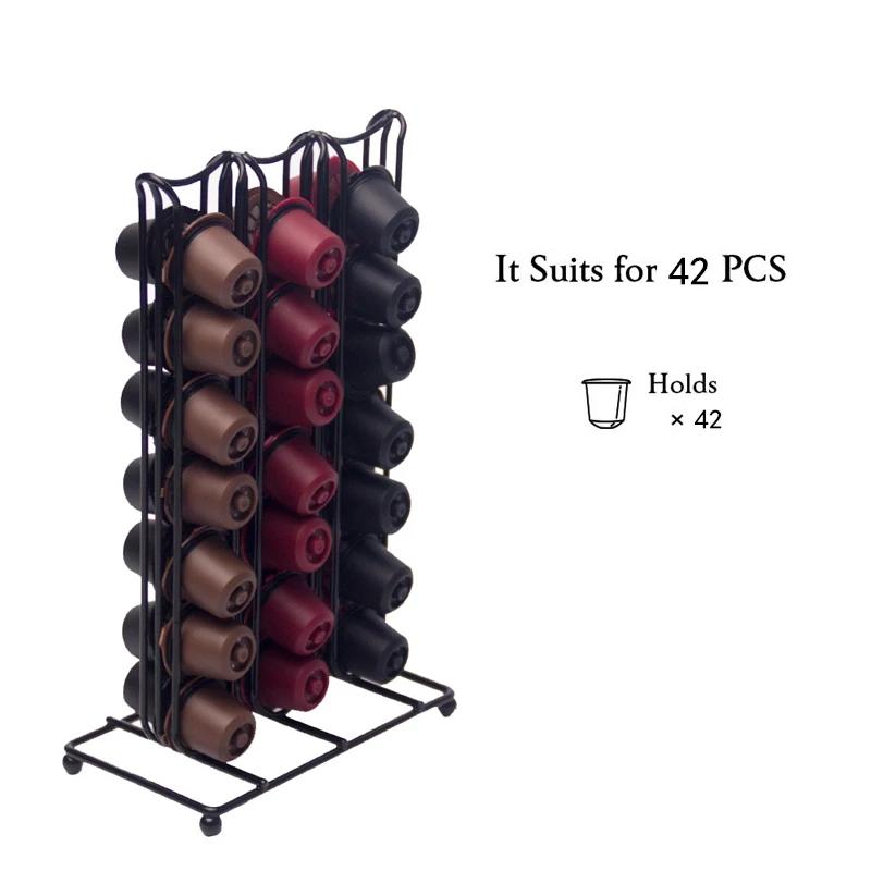 LMETJMA Rotation à 360 degrés 24 Dolce Gusto porte-capsules de café support de capsules de café supp