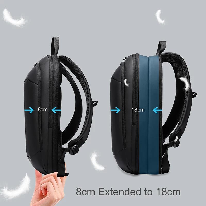 Heroic Knight – sac à dos de voyage extensible, fin, pour hommes d'affaires, sac pour ordinateur por