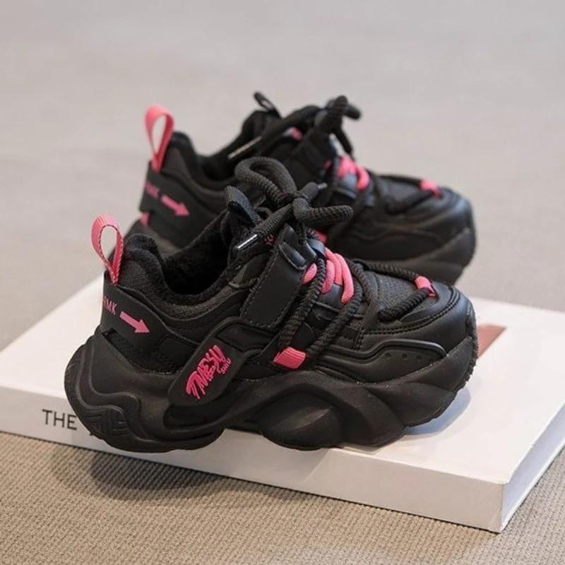 Chaussures de sport en coton thermique pour enfants, baskets chaudes, meilleures ventes, nouvelle co