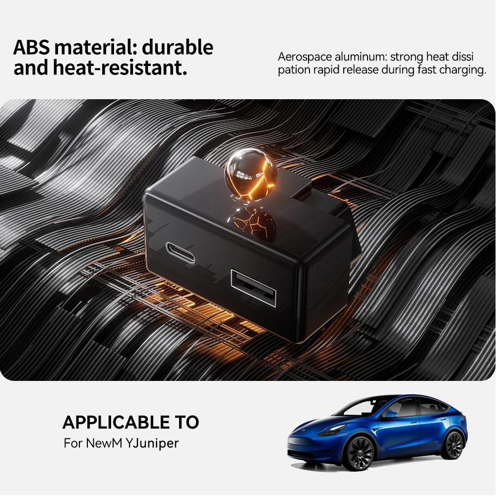 YZ pour Tesla modèle 3 Y YL X S Highland Juniper 2019-2026 adaptateur OBD charge pour Tesla Carobd2