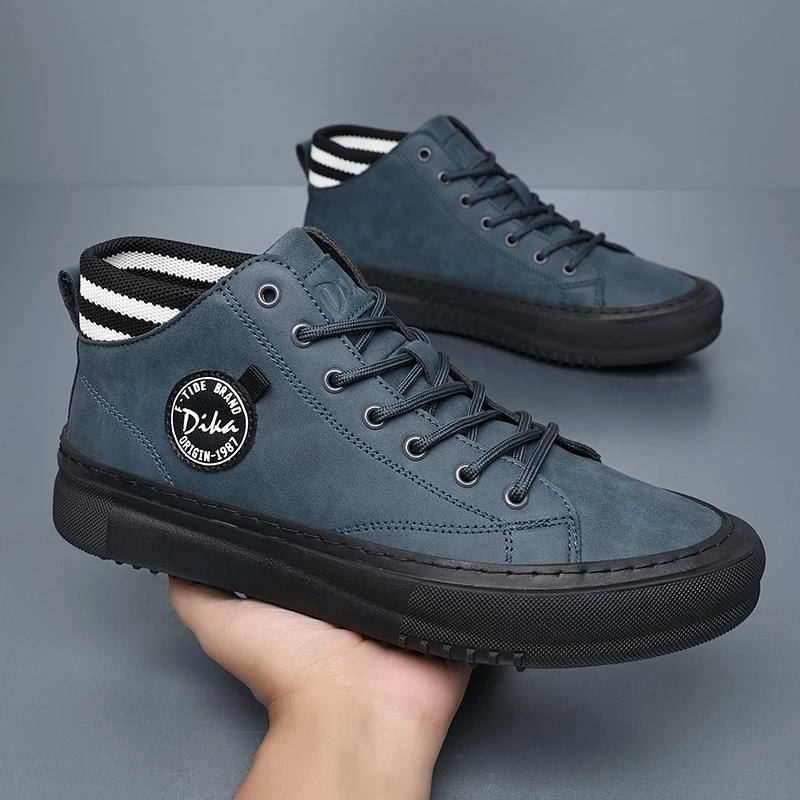 Bubuk Baskets décontractées à la mode, chaussures pour hommes polyvalentes, baskets décontractées po