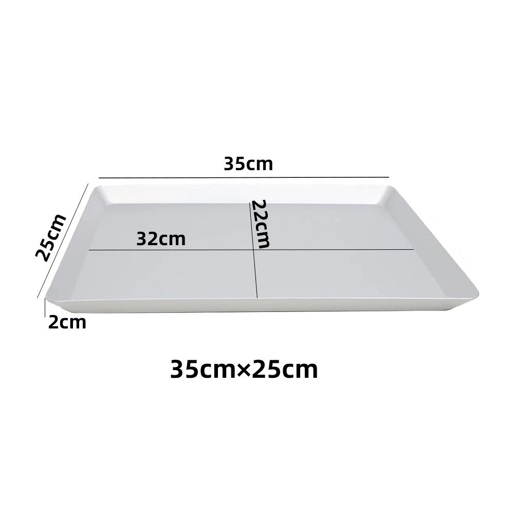 Plaque de cuisson rectangulaire, accessoires de cuisine, plat perforé, moule à gâteau, plateau de fo