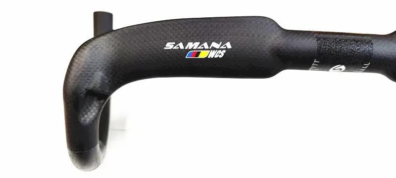 SAMANA WCS vélo de route plier guidon en fibre de carbone cassé vent course route guidon ultraléger