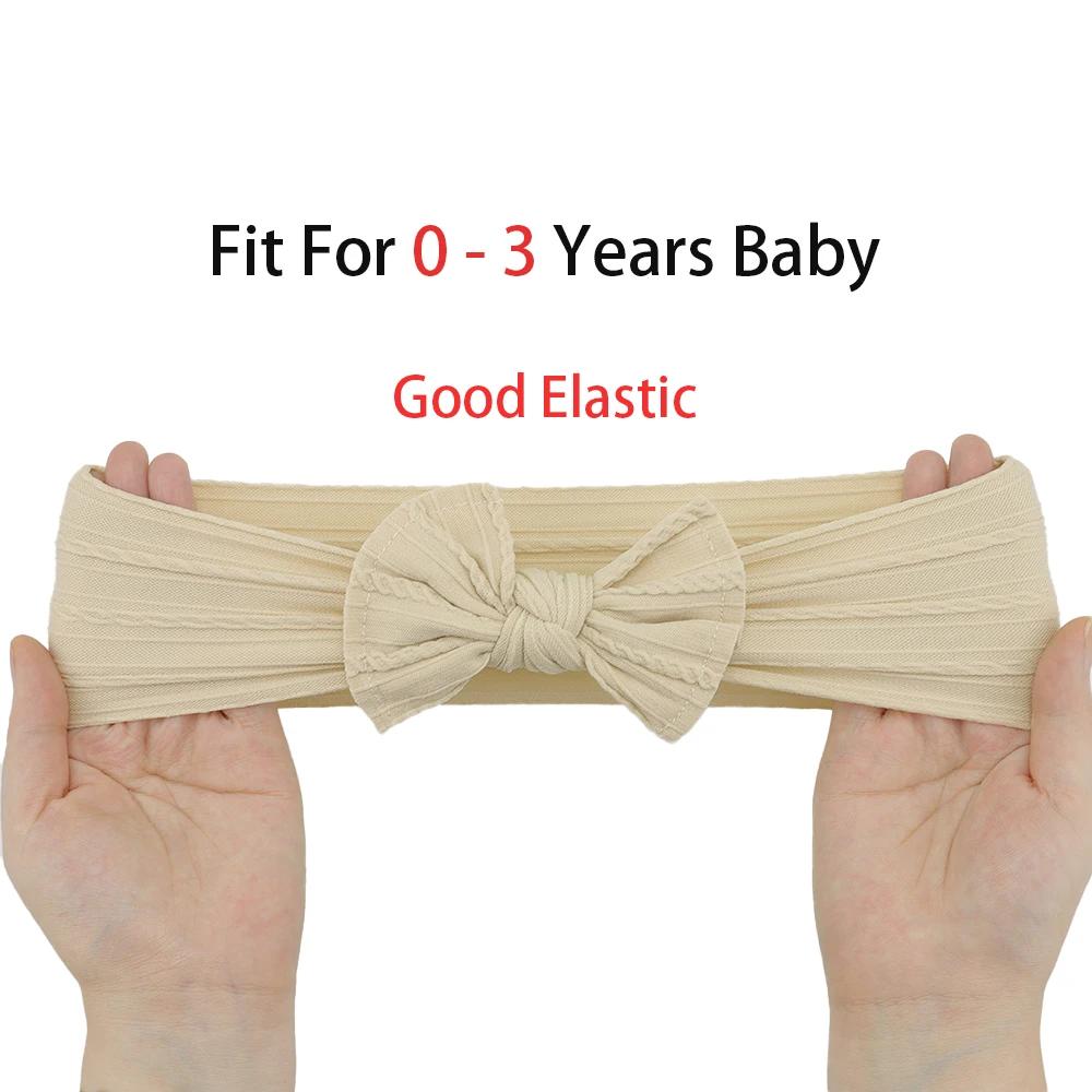 3 pièces/ensemble bébé fille bandeaux Lot arcs bébé bandeau nouveau-né cadeau élastique bandes de ch