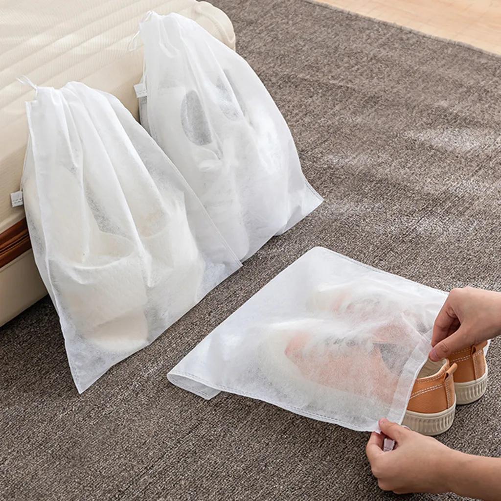 Sac de rangement pour chaussures, 10 pièces, organisateur de placard, sac Portable de voyage Non tis