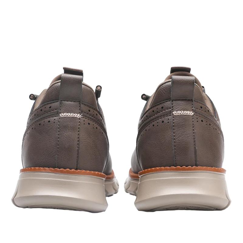 Grande taille 48 49 50 richelieu avec pointe d'aile Style britannique hommes Oxford chaussures en cu