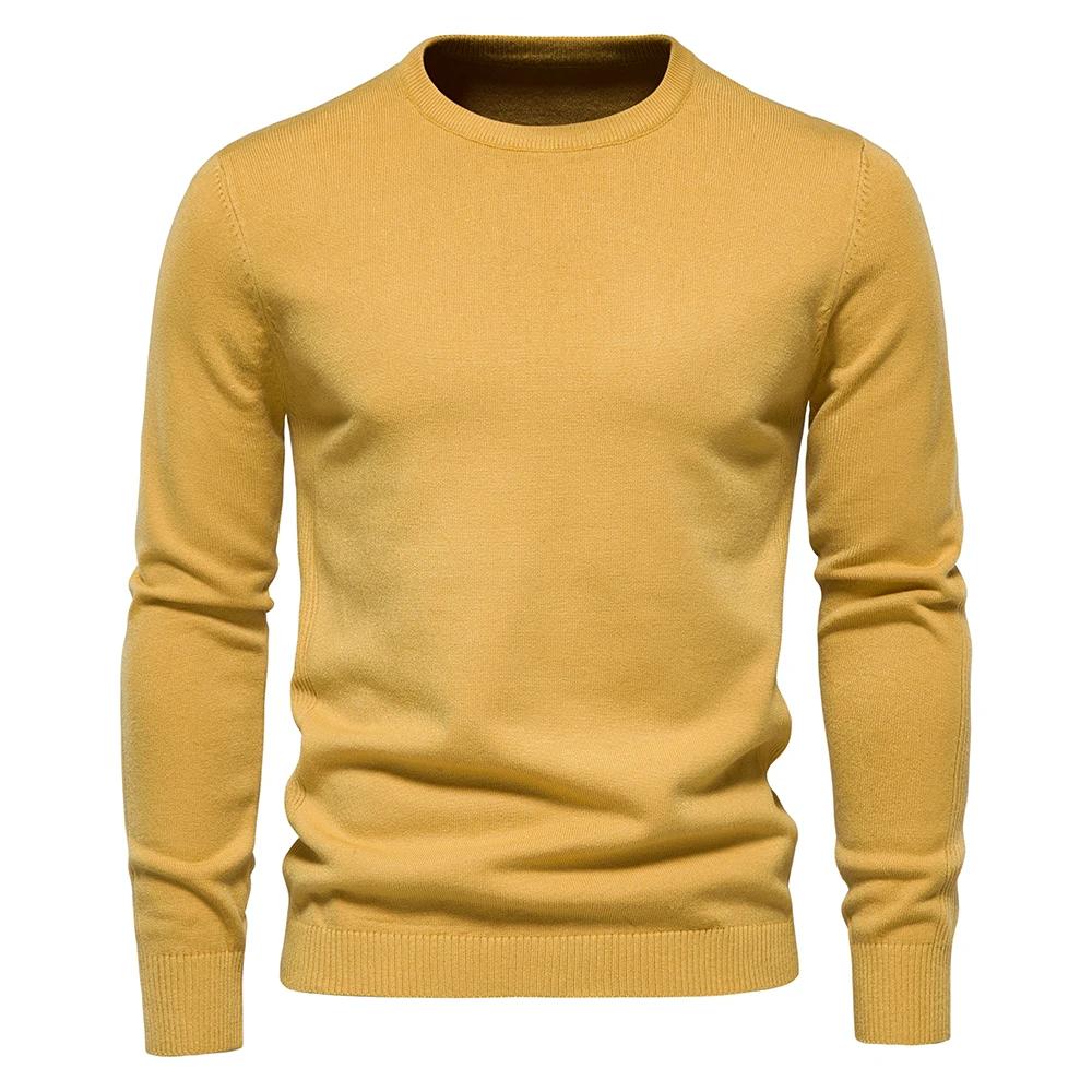 2021 Nouvel hiver pull epais pull homme col rond pull manche longue homme pull chaud homme vetement
