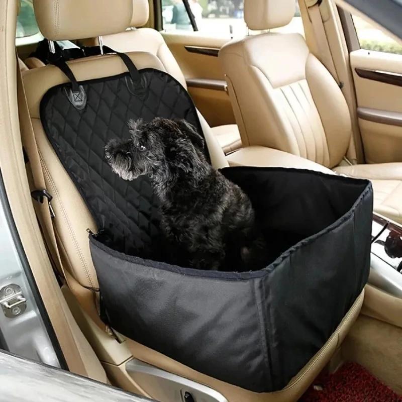 Siège de voiture pour chien, hamac étanche, transport de voyage en plein air, coffre-fort pour chat,