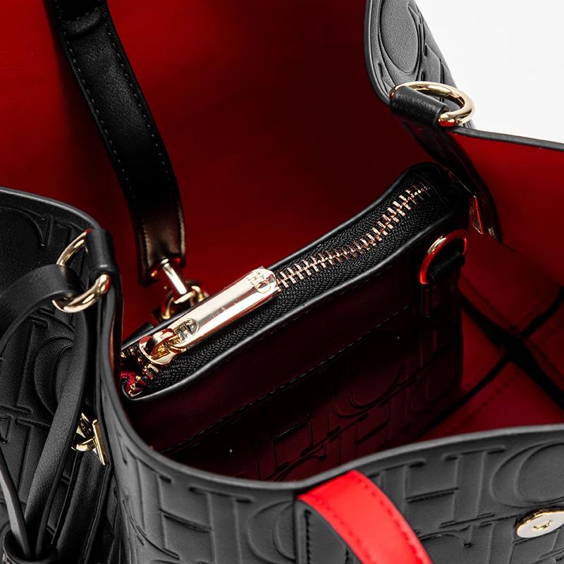 CHCH – sac fourre-tout pour femmes, nouveau sac de Shopping pour mère chignon en acier gaufré