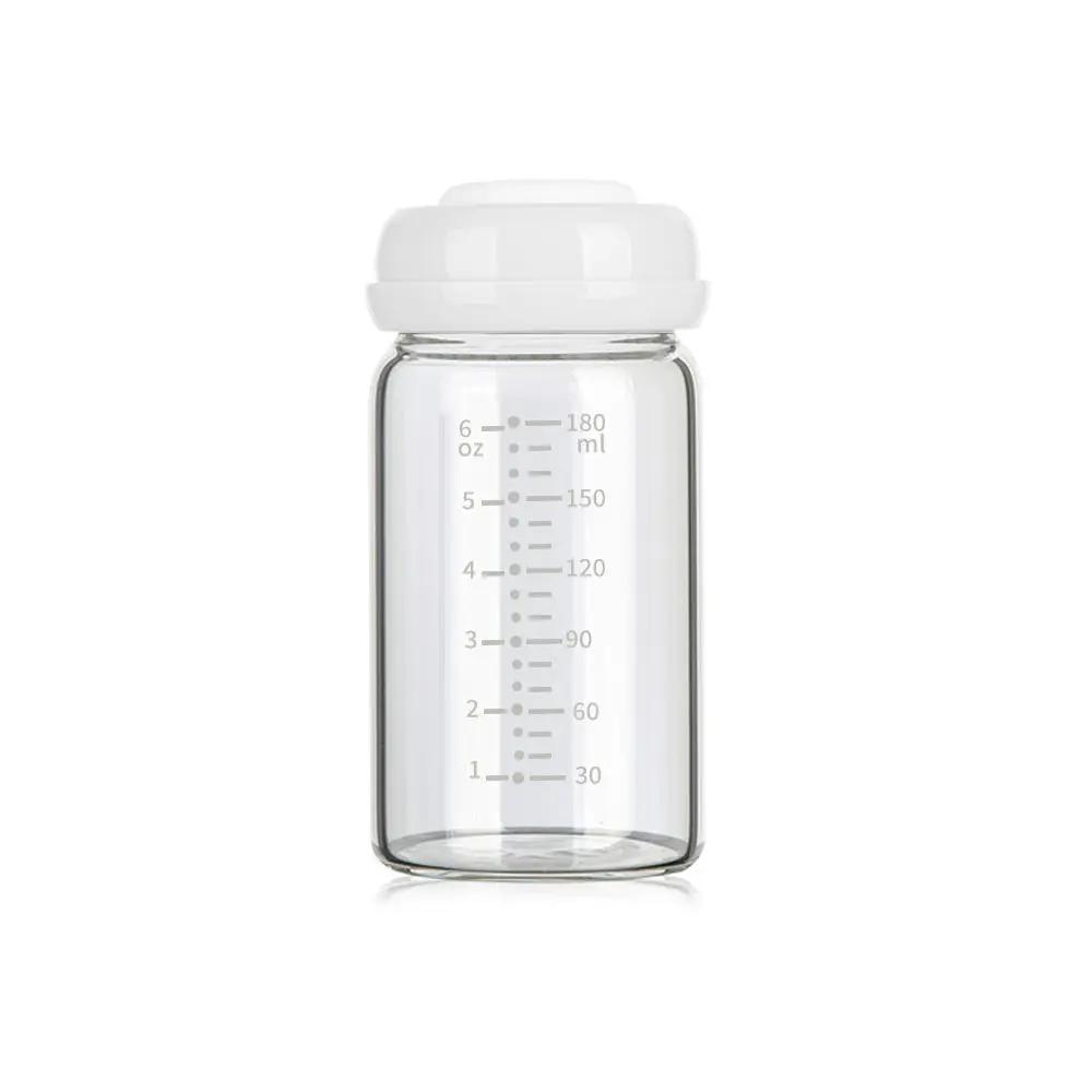 Bouteille de stockage de lait maternel de 180ml, 6oz, bouteilles de collecte de récipient de lait ma