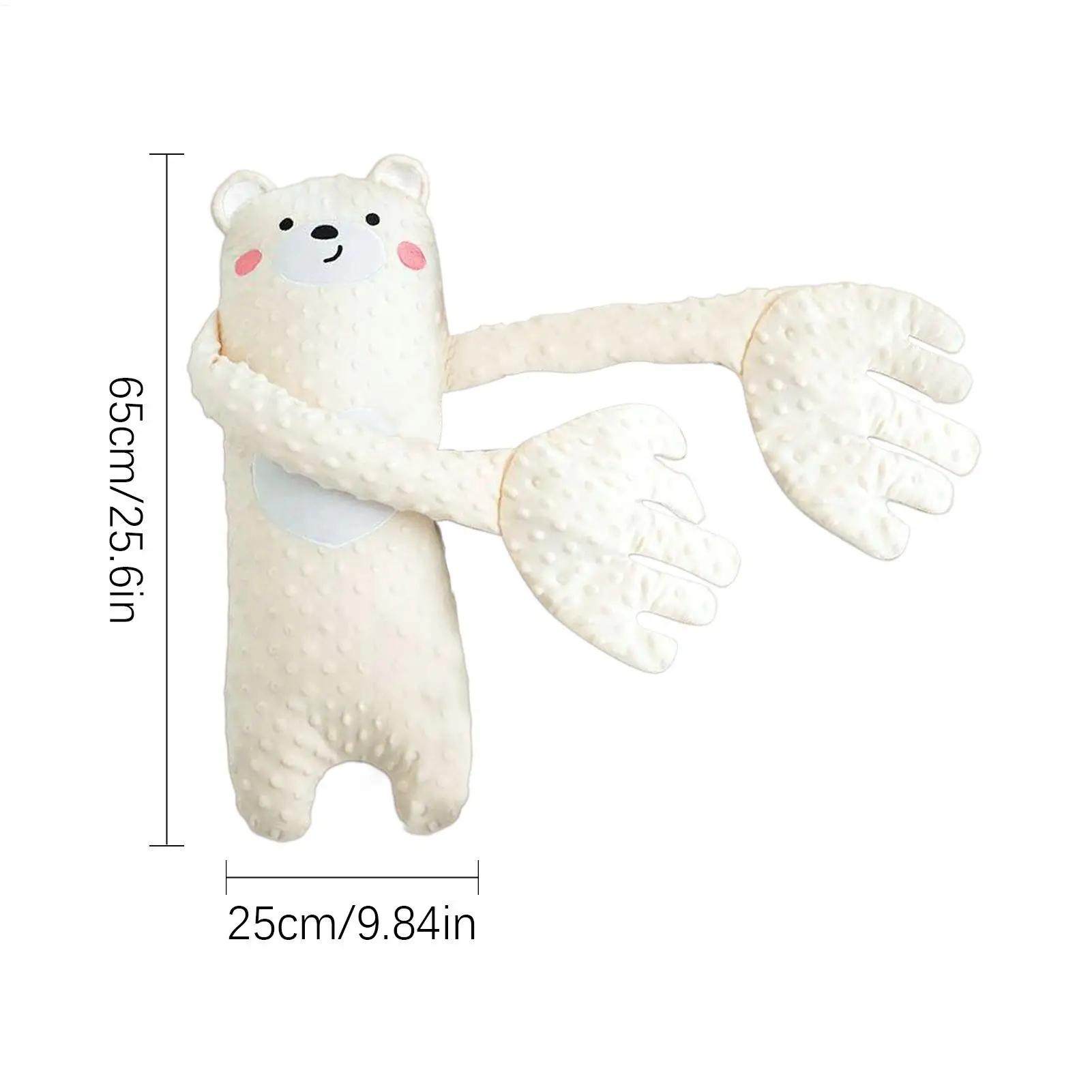 Coussin de Sommeil pour Bébé avec Fonction Apaisante, Anti-Surprise, Jouet pour Tout-Petits avec Tél