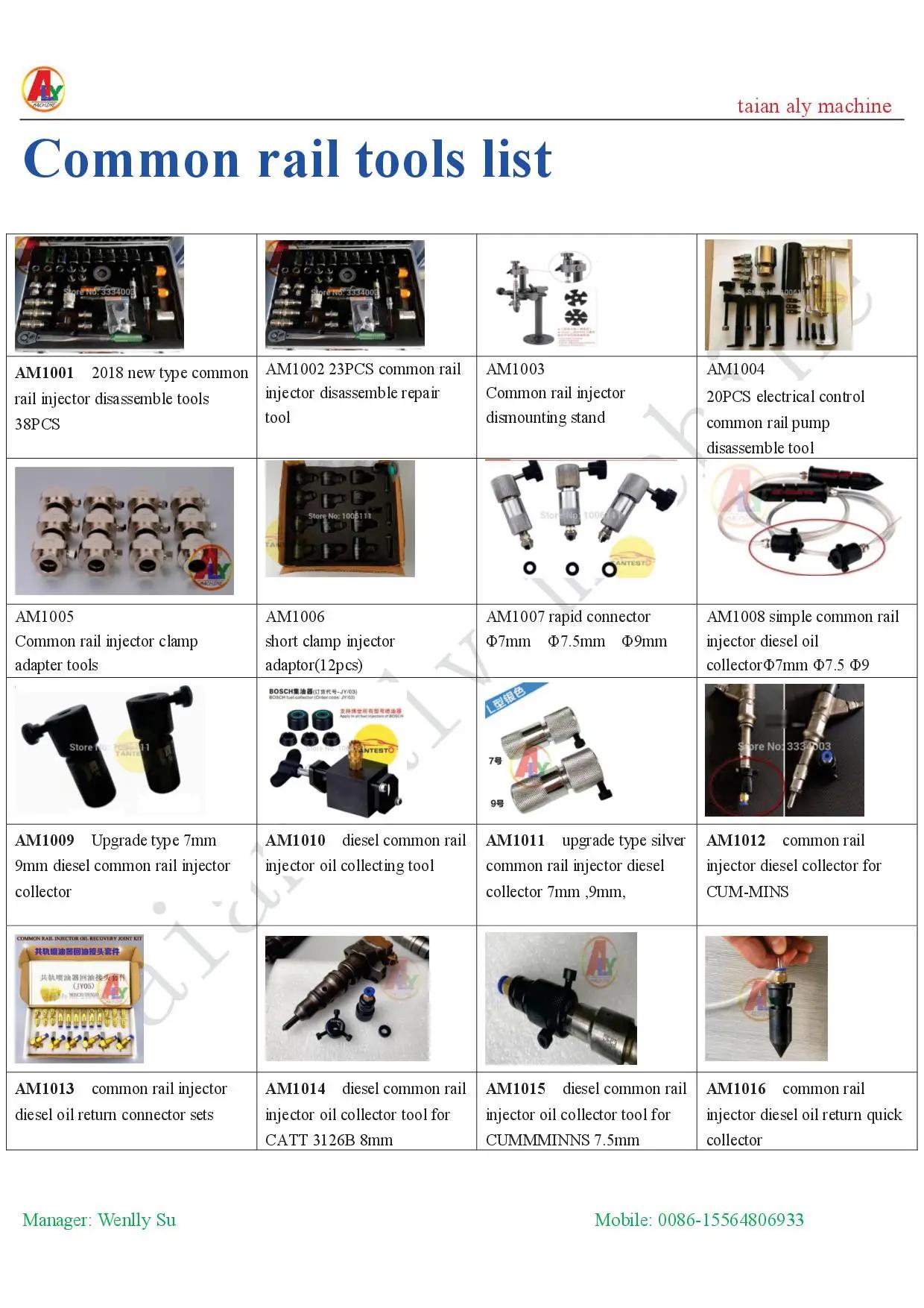 Antentesto – injecteur à rampe commune Diesel CAT 3126, électrovanne, Armature de levage, réglage du