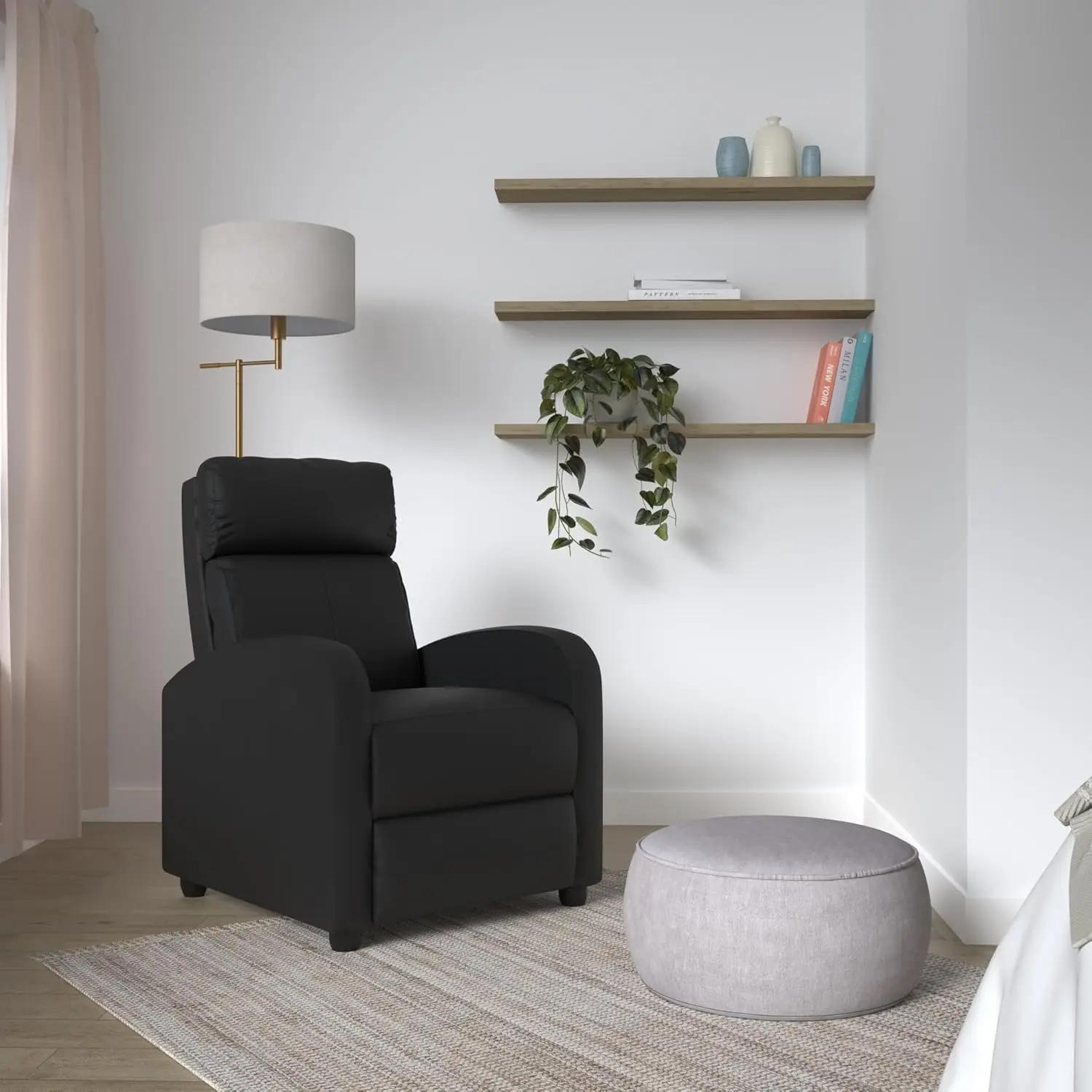 | Fauteuil inclinable | Fonction de massage à 2 points avec soutien lombaire, dossier inclinable