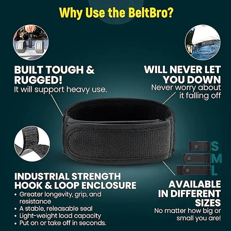 Ceinture élastique unisexe sans boucle, avec ceinture élastique invisible réglable, pour un usage dé