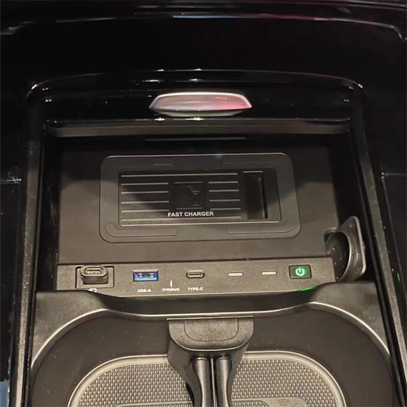 Chargeur sans fil pour voiture 15W pour Mercedes Benz W177 W188 W247 GLA CLA GLB 2019 2020 2021 2022