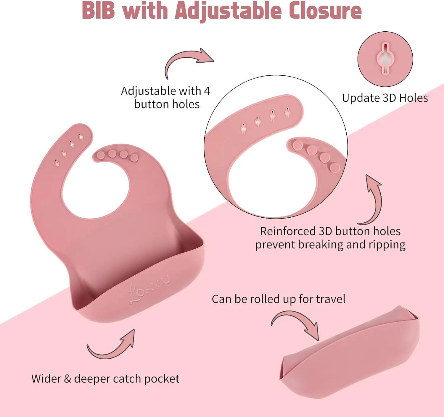 Ensemble d'alimentation pour bébé en Silicone sans BPA, bol à ventouse, assiette à manger divisée, t