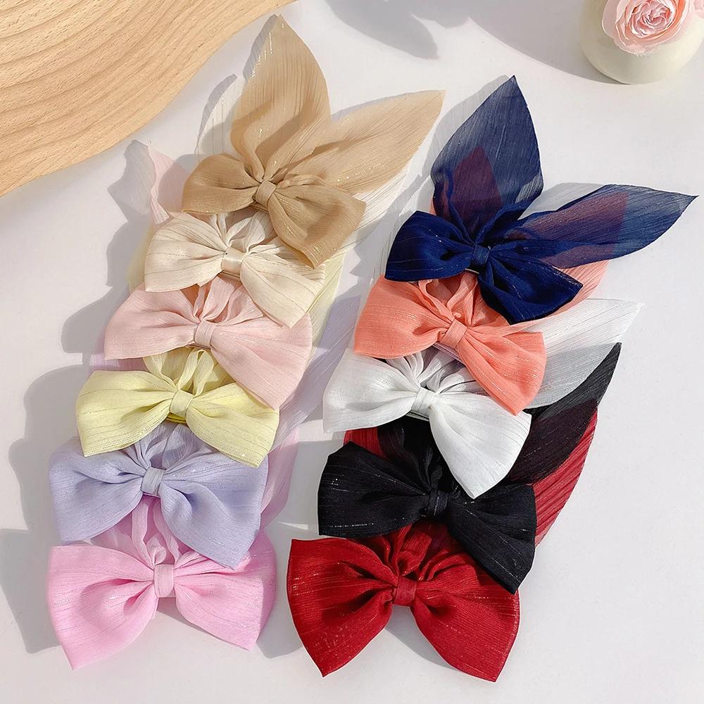Épingles à cheveux à nœud doux qui ne blesse pas les cheveux, mignonnes et polyvalentes, 11 pièces