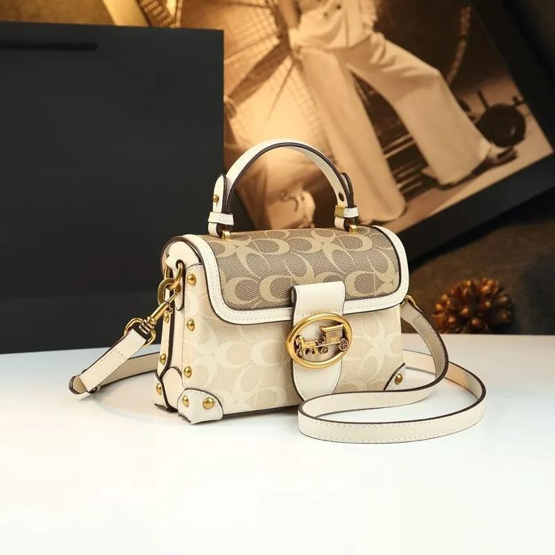 Un nouveau sac boîte élégant et haut de gamme 2025 avec un design de niche et un sac pour femme luxu