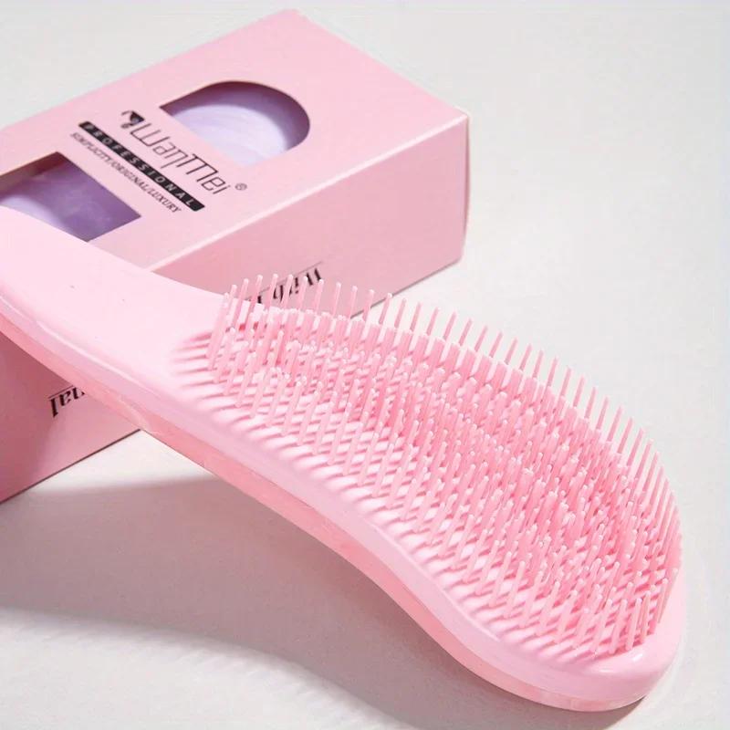 Brosse à cheveux démêlante, peigne de Massage du cuir chevelu doux, antistatique, brosse de toiletta