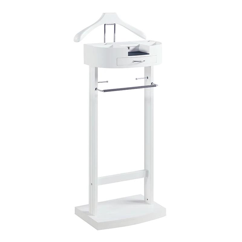 Support de Valet de costume multifonctionnel avec porte-vêtements avec porte-chaussures et tiroir, c