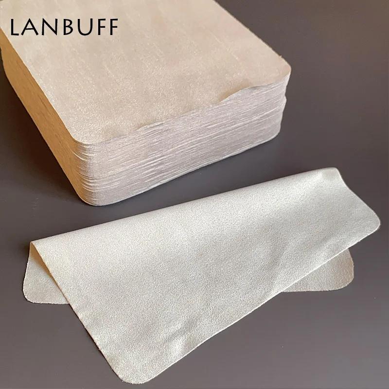 Nettoyant pour lunettes en microcarence, nettoyant pour lunettes, gris chamois, gril de livres pour