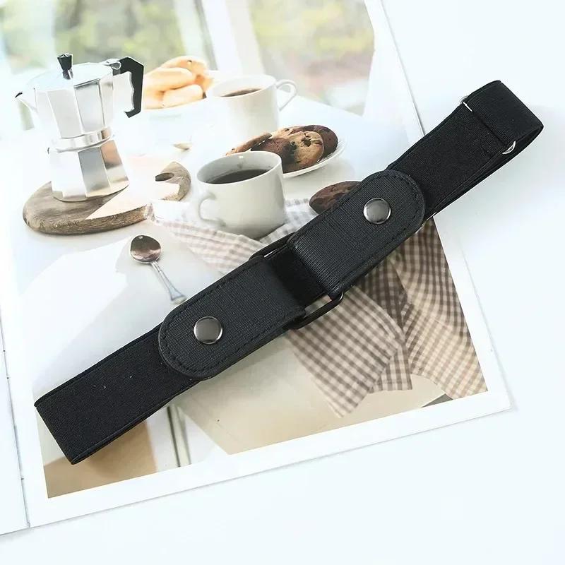 Bandeau élastique ajustable en toile 2024, ceinture invisible, sans structure, environnement pour fe