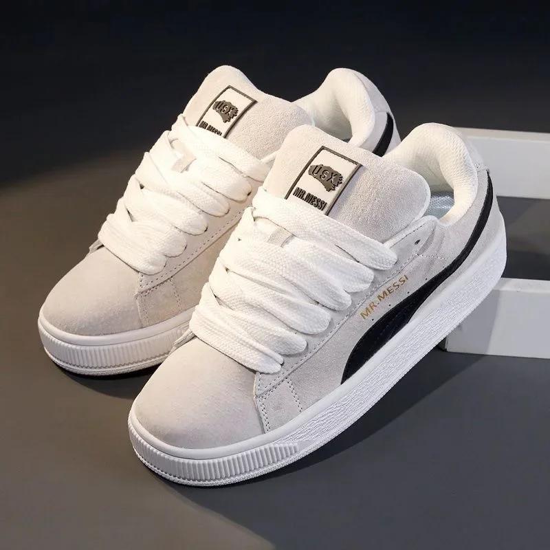 JxShoes-Baskets Confortables et Souples pour Homme, Chaussures de Marche Décontractées et Chaudes, N
