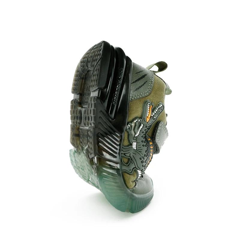 EXDINO-Baskets lumineuses à LED pour petits enfants, chaussures de sport décontractées, plonger oyan
