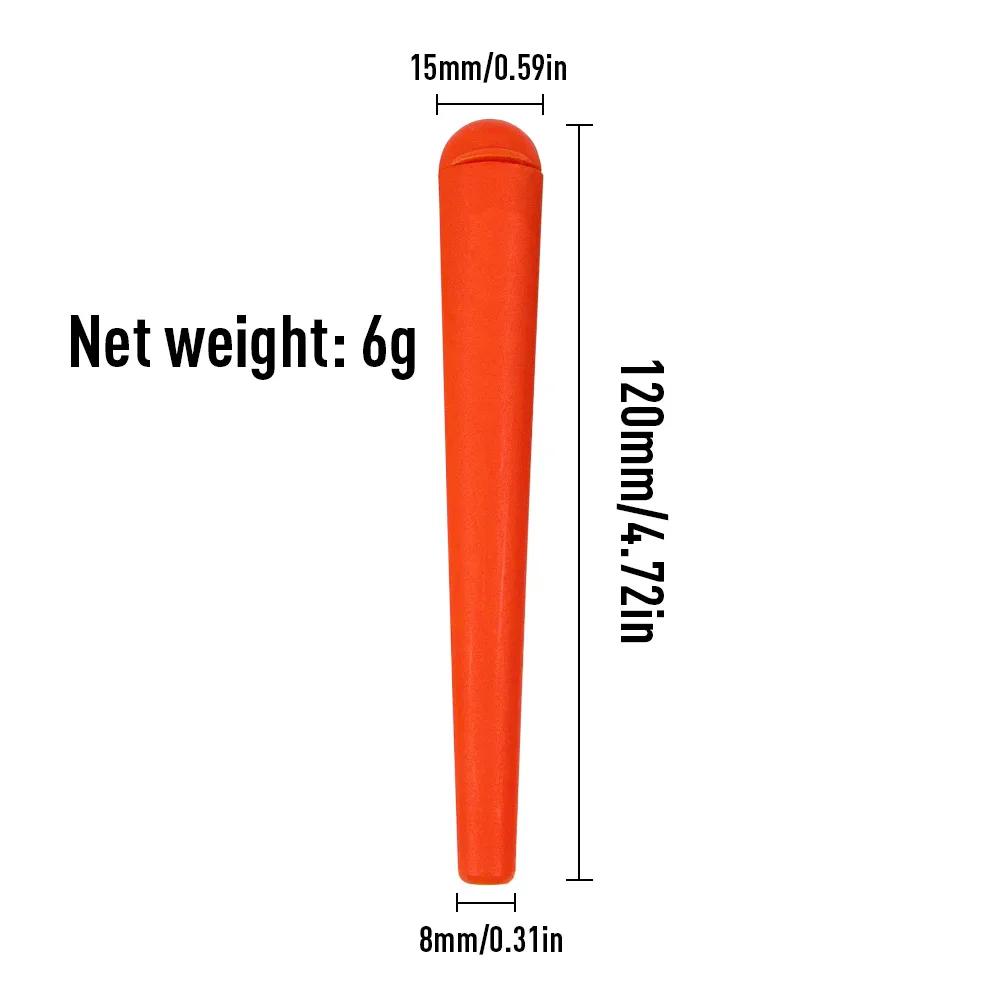 Tube anti-odeur de stockage de cigarettes en plastique, 12 pièces, 118mm, King Size, étanche, hermét