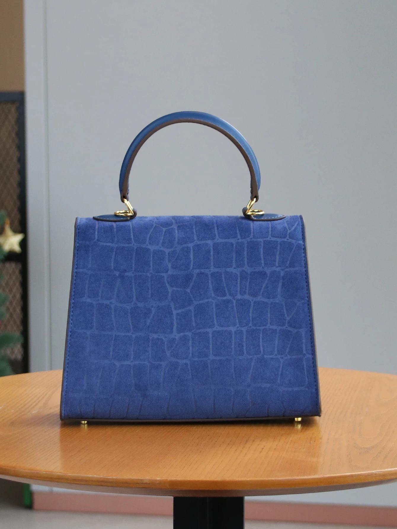 Automne/hiver 2025 rétro motif crocodile givré haut de gamme mode dames sac tempérament banlieue sac