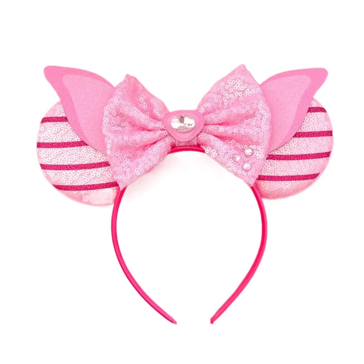 Nouveau Design Mickey Mouse oreilles bandeau enfant adulte Festival fête paillettes arc bandeau femm