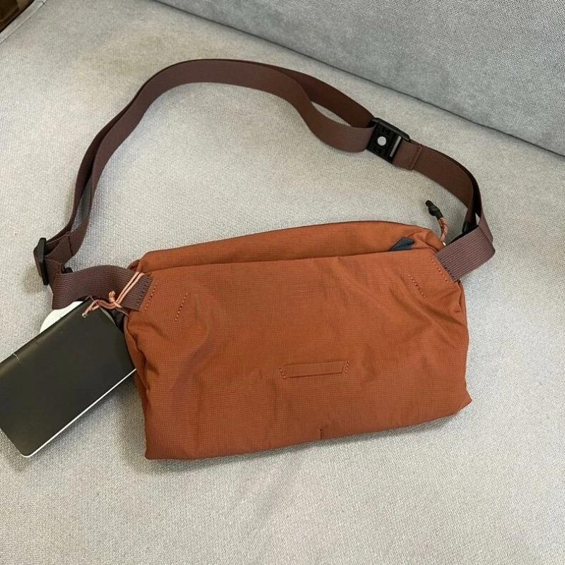 Sac de poitrine de voyage Lite Sling 7L, sac bandoulière compact et décontracté à fermeture magnétiq