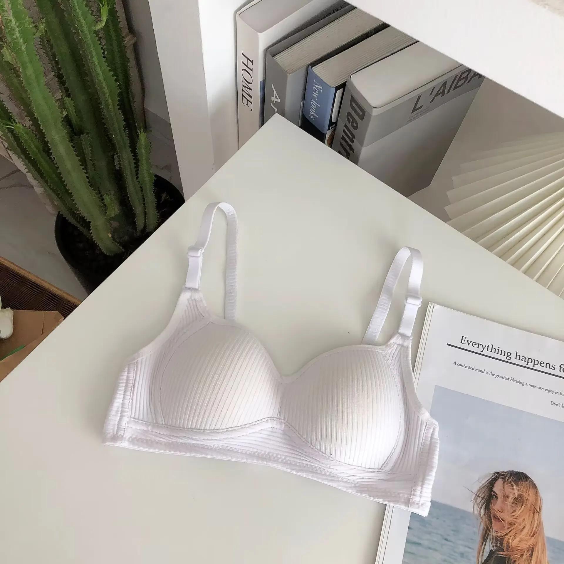 Soutien-gorge pour jeunes filles, 3 pièces, couleurs aléatoires, sous-vêtements pour filles, soutien