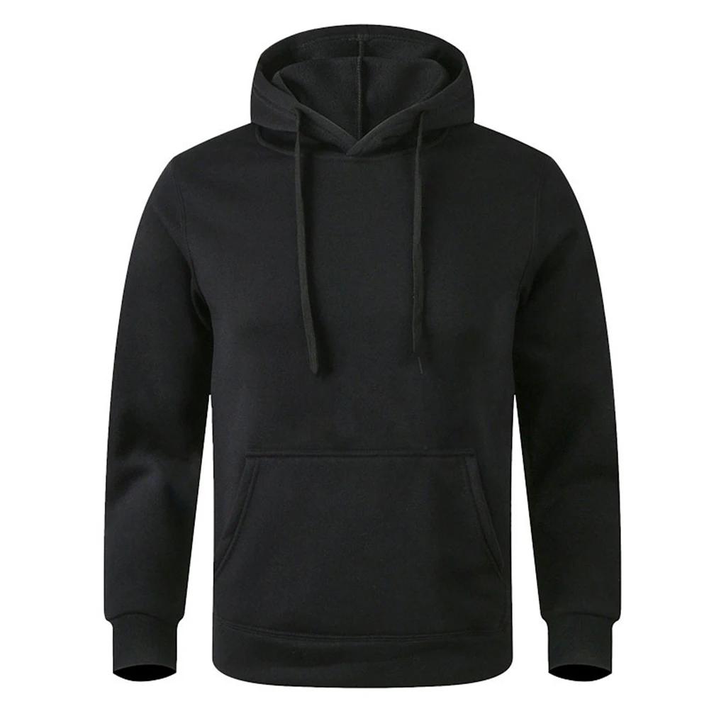 Sweat-shirt chaud pour hommes et femmes, décontracté, couleur unie, Streetwear, pulls, Sport, Fitnes