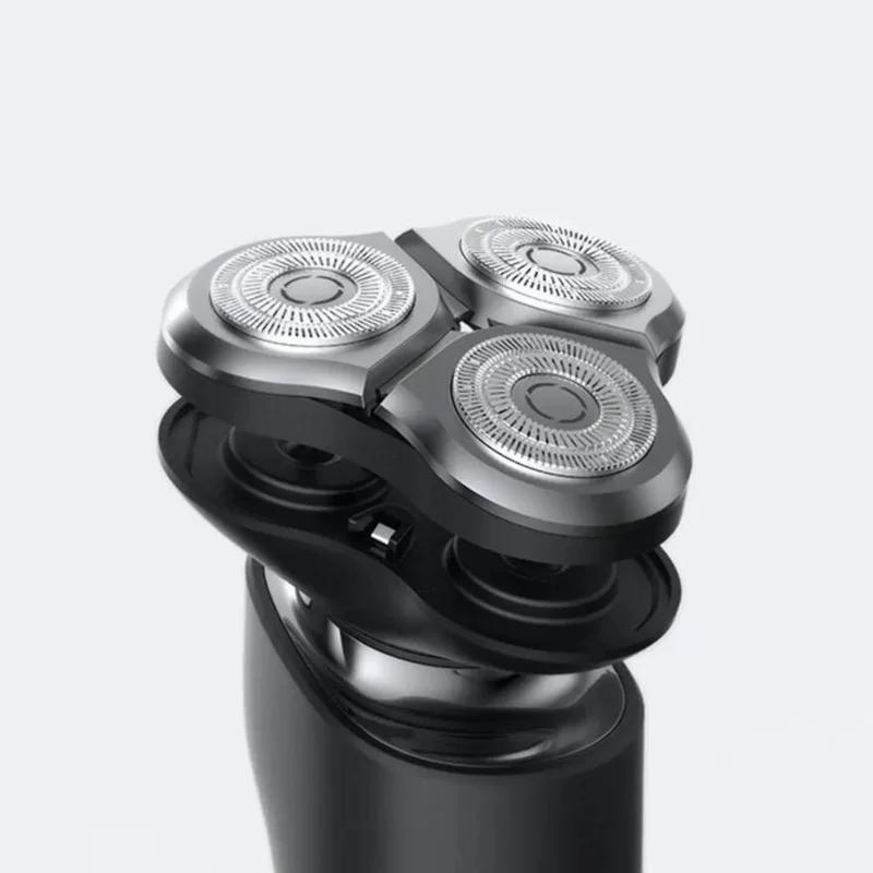 Lame de rechange originale Mijia pour rasoir électrique Mijia S300 S500 S500C, lames en acier, tête