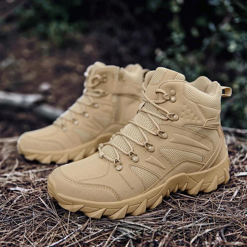 Hommes bottes tactiques hommes armée chaussures imperméable militaire en plein air femmes unisexe ha