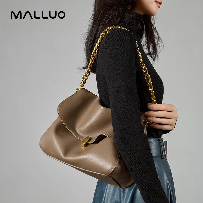 Grand Sac à Main en Cuir de Vache group pour Femme, Sacoche de Luxe Solide, à Rabat, Style Coréen
