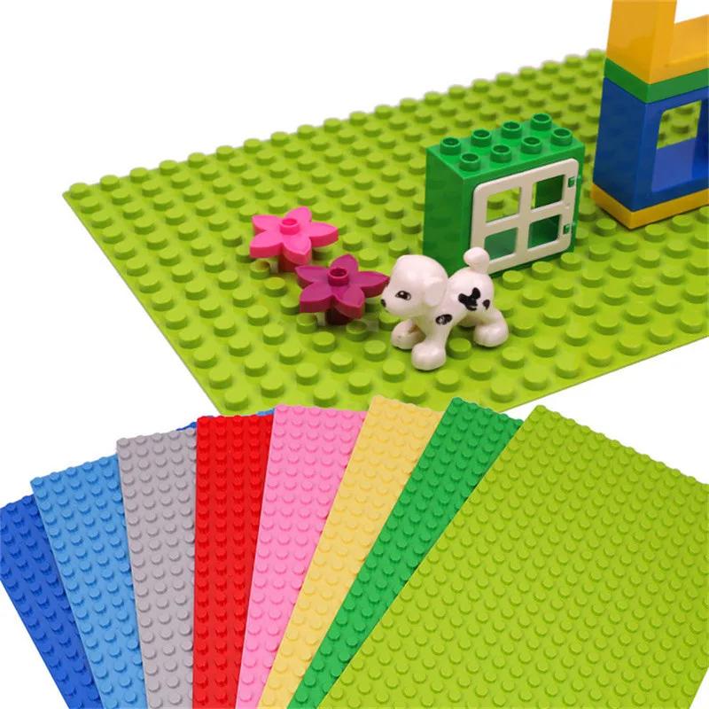 Grande plaque de base pour blocs de construction, 16x32 points, compatible avec toutes les marques,
