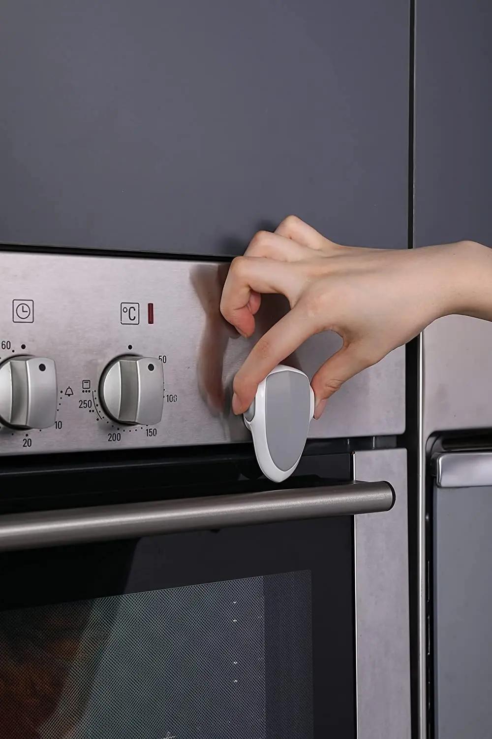 Serrure de porte de four de bébé pour la cuisine, serrures de sécurité pour enfants, protection des
