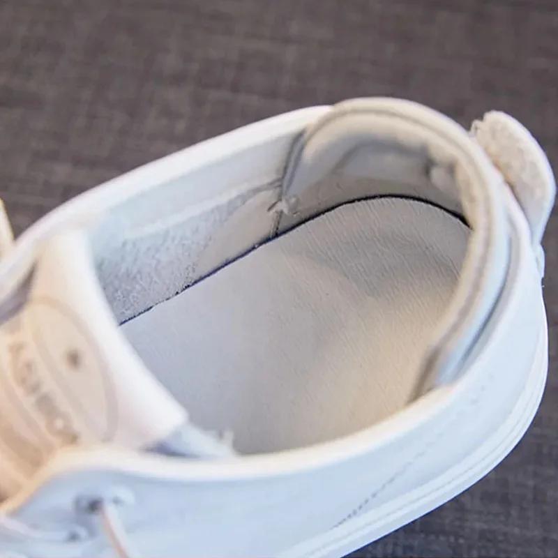 Printemps été chaussures femmes baskets en cuir véritable blanc chaussures peau de vache mode dames