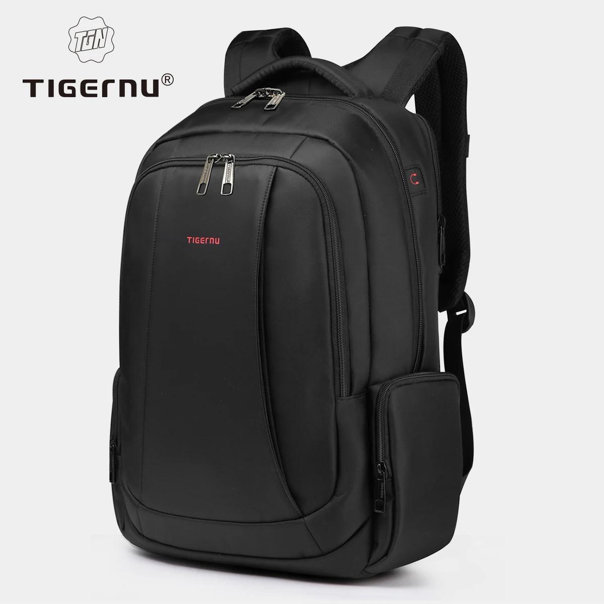 Tigernu hommes sacs à dos sacs à dos à Compression sous vide 14 15.6 17.3 ''sac à dos pour ordinateu