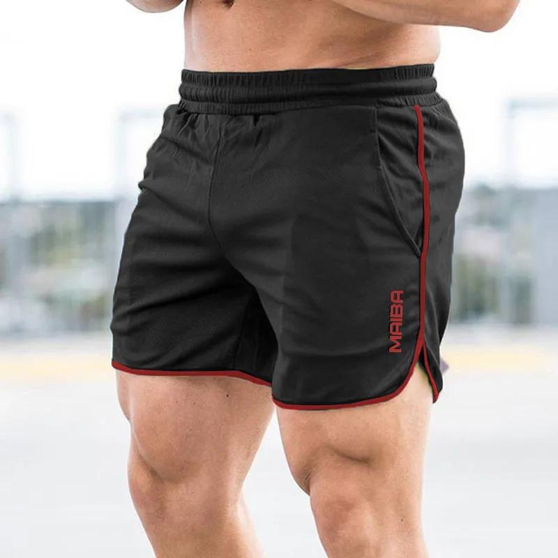 Short de sport respirant pour Fitness, pantalon de course à séchage rapide, Slim, pour l'entraînemen
