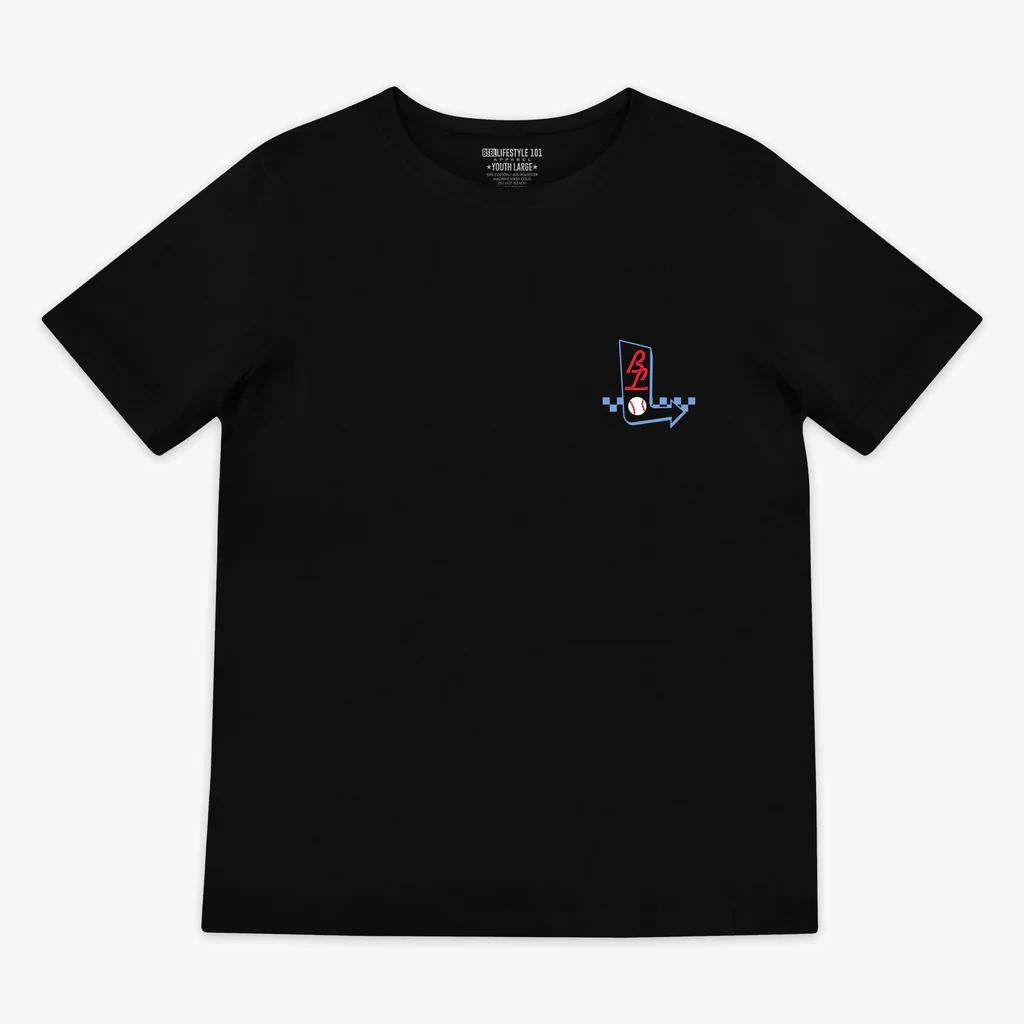T-shirt surdimensionné respirant et à séchage rapide pour hommes et femmes, style baseball pour enfa