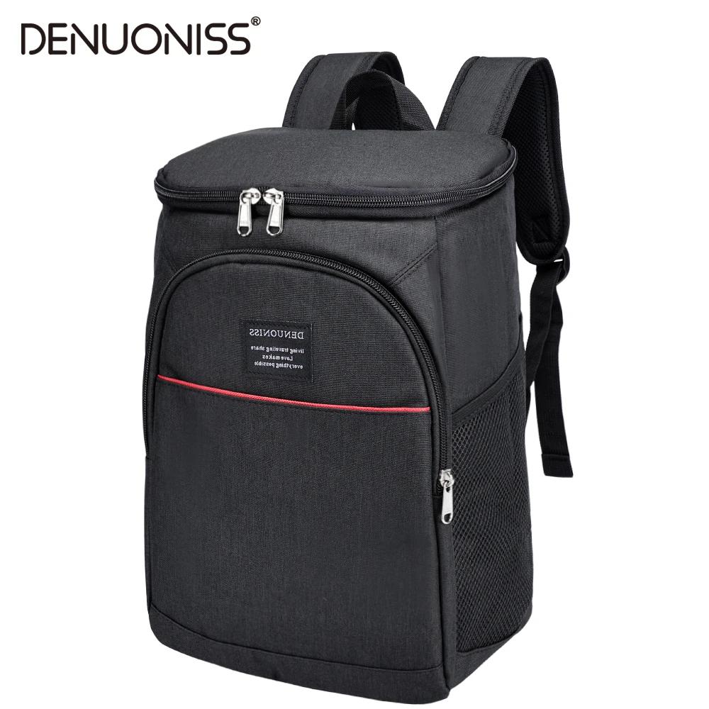 DENUONISS 20L sac à dos isotherme thermique multicouche sac à dos isolé étanche sac anti-fuite pique