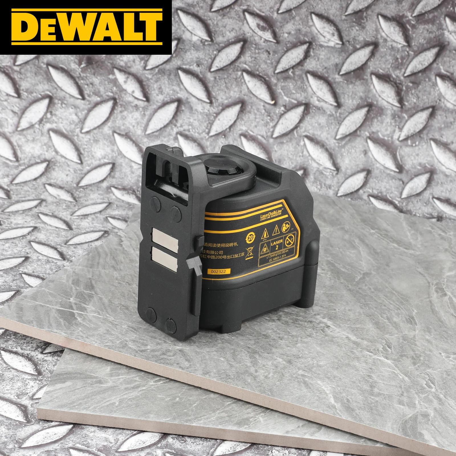 Niveau laser à ligne croisée verte haute précision DEWALT DW088CG, niveau laser vert auto-nivelant p