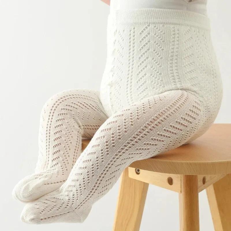 Collants en résille ajourés pour bébés filles, bas en maille pour enfants, vêtements pour tout-petit