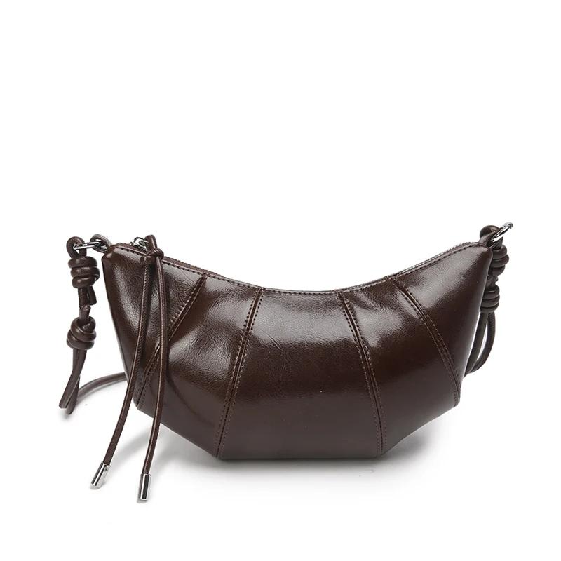 Nouveau sac à bandoulière de luxe en cuir de vachette mini pour femme 2026, sac à main de créateur p