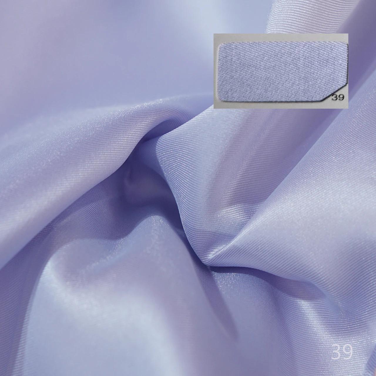 Tissu en satin sergé de couleur unie, dur et croustillant, pour robe de mariée de styliste Mikado, à